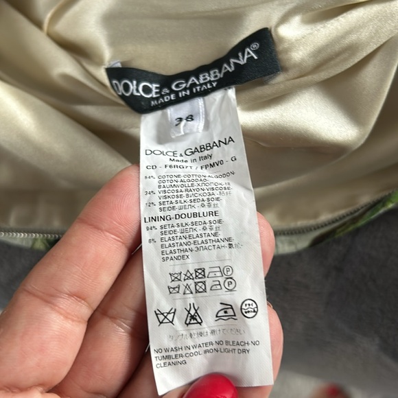 Dolce Gabbana Flower Dress Authentic - Picture 7 of 12
